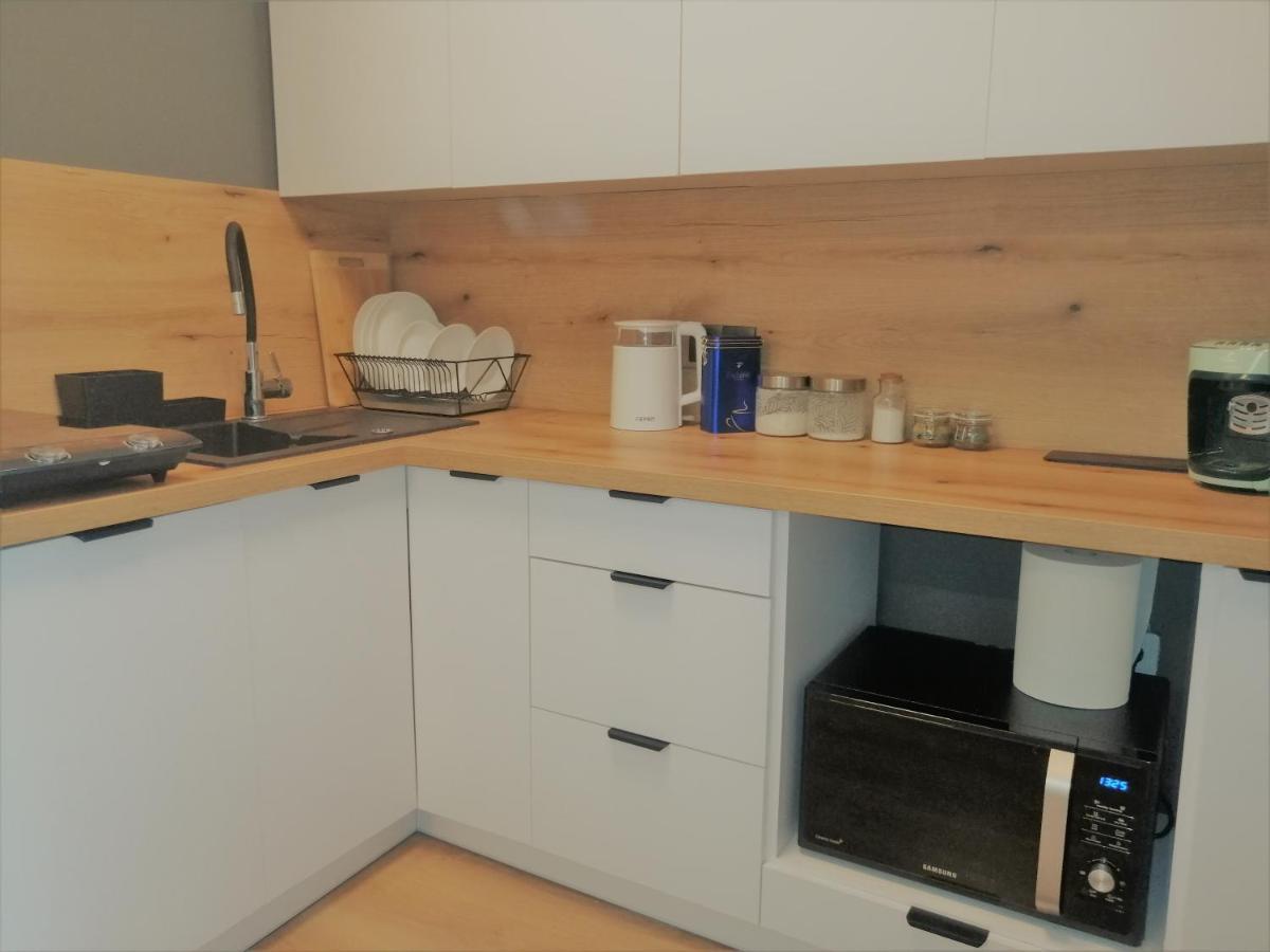 Nadmorski Apartament Gdansk Przy Plazy Apartment ภายนอก รูปภาพ