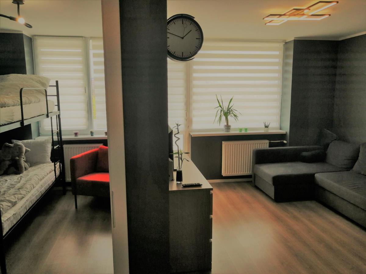 Nadmorski Apartament Gdansk Przy Plazy Apartment ภายนอก รูปภาพ
